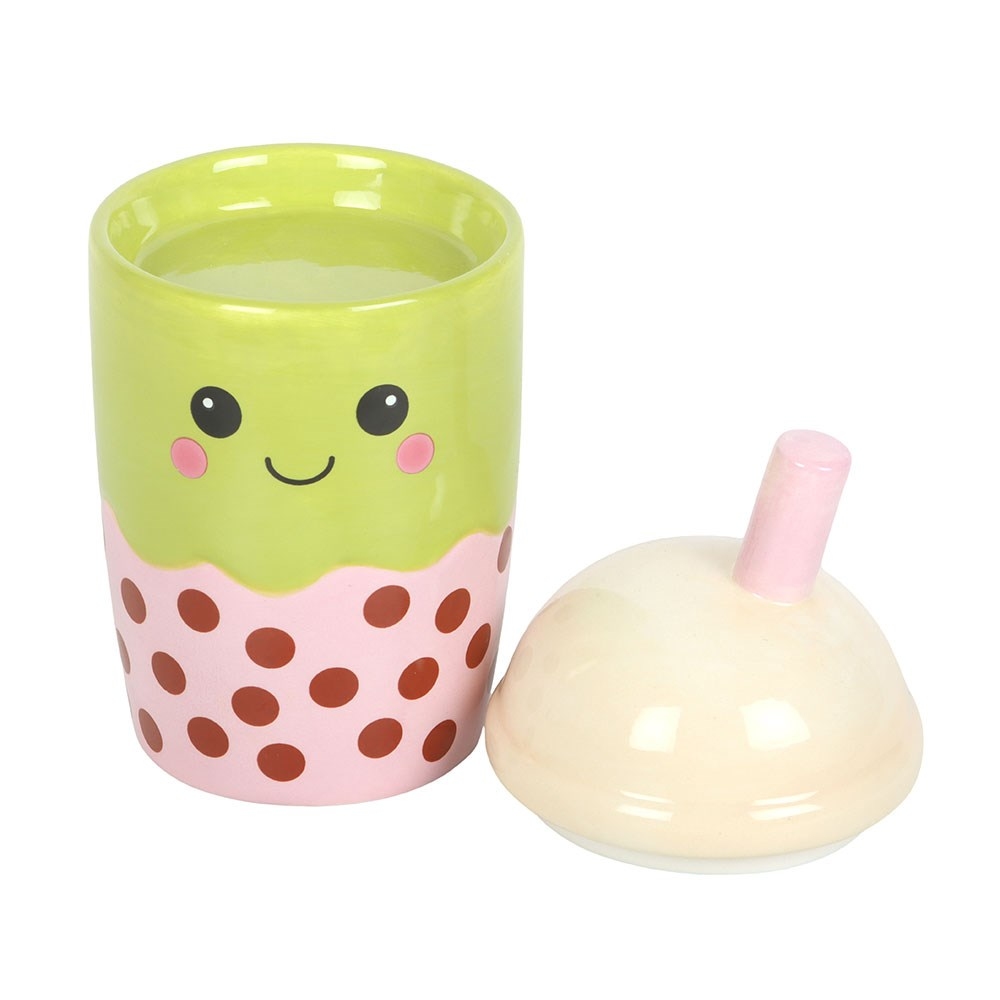 Something Different - Kawaii Bubble Tea Wax Warmer Oil burner - Multicolours
